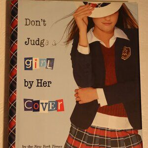 Don’t Judge a Girl by Her Cover by Ally Carter - Hardcover Autographed Copy